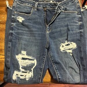 American Eagle Outfitter next level stretch distressed jeans